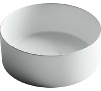 Умывальник чаша Ceramicanova Element накладная, круглая, цвет белый матовый 358х358х137мм CN6032MW