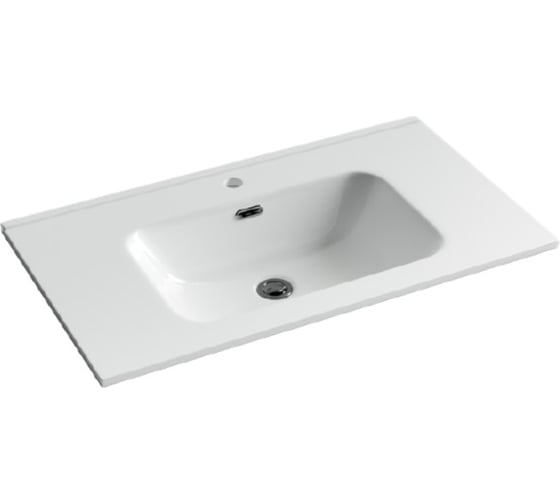 Умывальник Ceramicanova Element накладной, прямоугольный 810х465х190 мм CN7005 1