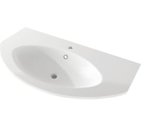 Раковина из искусственного мрамора Cezares EDEN Bianco, 92x51x14 см 50177