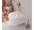 Унитаз подвесной Hansgrohe EluPura S 540, смыв AquaFall, белый 60193450 3