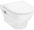 Унитаз подвесной Hansgrohe GladeLake S 540x360, безободковый, с сиденьем, белый 60201450 1