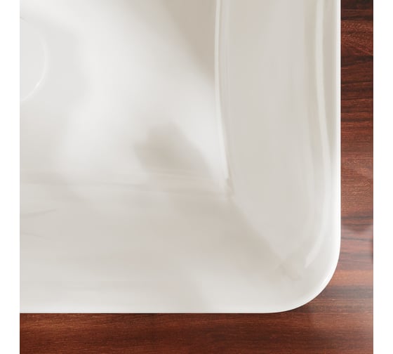 Раковина встраиваемая Hansgrohe Xuniva Q 550x400 с переливом, белый 60158450