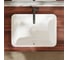 Раковина встраиваемая Hansgrohe Xuniva Q 550x400 с переливом, белый 60158450 3