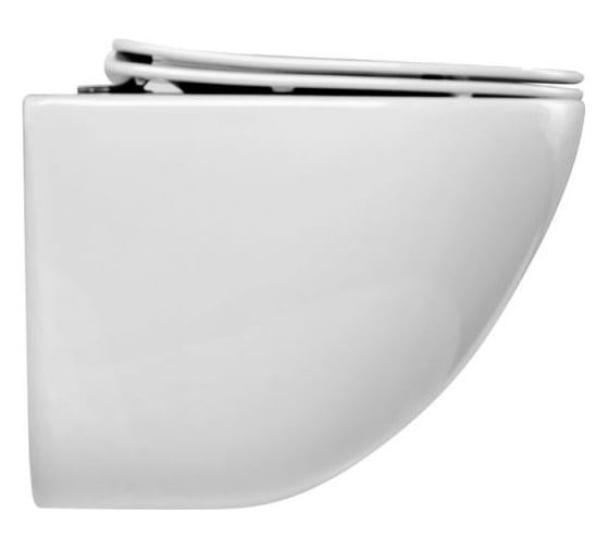 Чаша подвесного унитаза безободкового BelBagno AMANDA-TOR закрытый низ, смыв TORNADO, BB051CH-TOR-FC