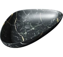 Раковина для ванной накладная Teymi Ellie 60, черный мрамор T50599 ЦБ-00269576