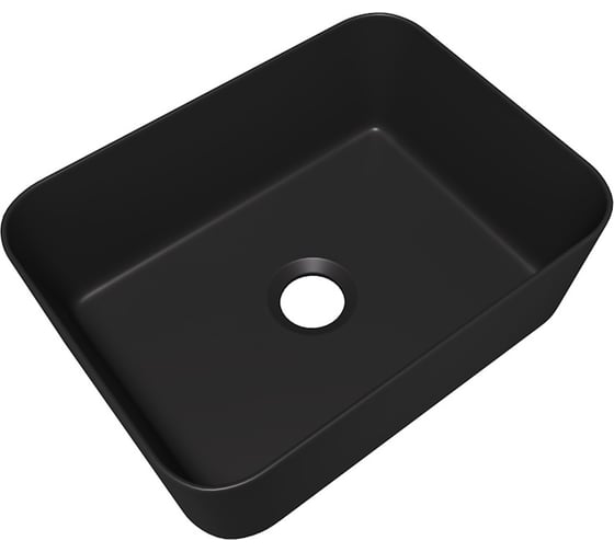 Раковина для ванной накладная Teymi Helmi Mini 40, черный матовый T50288 ЦБ-00270607 1