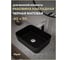 Раковина для ванной накладная Teymi Helmi Mini 40, черный матовый T50288 ЦБ-00270607 5