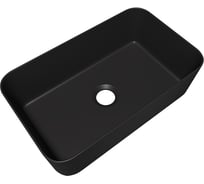 Раковина для ванной накладная Teymi Helmi Mini 48 черный матовый T50287 ЦБ-00270413