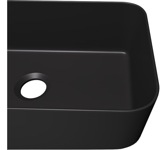 Раковина для ванной накладная Teymi Helmi Mini 48 черный матовый T50287 ЦБ-00270413
