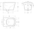 Унитаз подвесной безободковый BelBagno ARDENTE-C с креплением, черный матовый BB3202CHR-MB 8