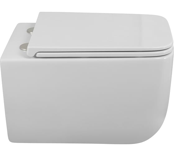 Унитаз подвесной безободковый BelBagno LUCE-TOR с сиденьем дюропласт soft close, BB076CH-TOR/SC
