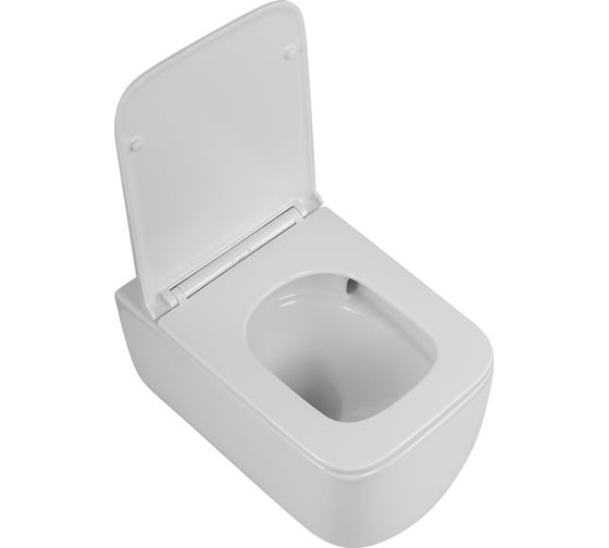 Унитаз подвесной безободковый BelBagno LUCE-TOR с сиденьем дюропласт soft close, BB076CH-TOR/SC
