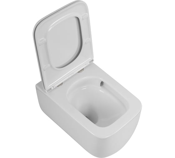 Унитаз подвесной безободковый BelBagno LUCE-TOR с сиденьем дюропласт soft close, BB076CH-TOR/SC
