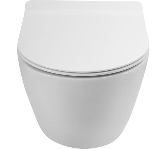 Чаша унитаза подвесного безободкового BelBagno SFERA-TOR смыв TORNADO BB046CH-TOR