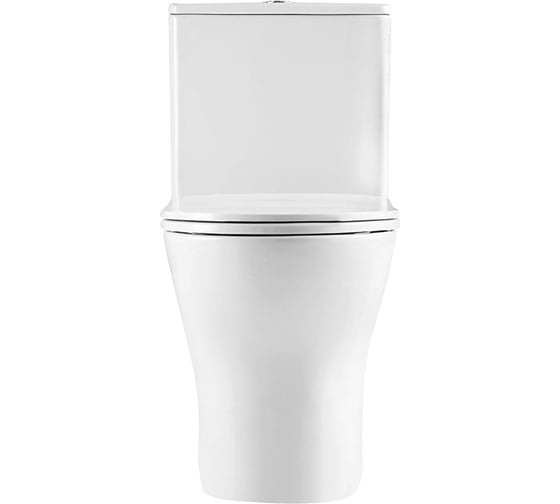 Унитаз-моноблок BelBagno LOUNGE с сиденьем дюропласт soft close, P-trap BB8618CPR-MN/SC