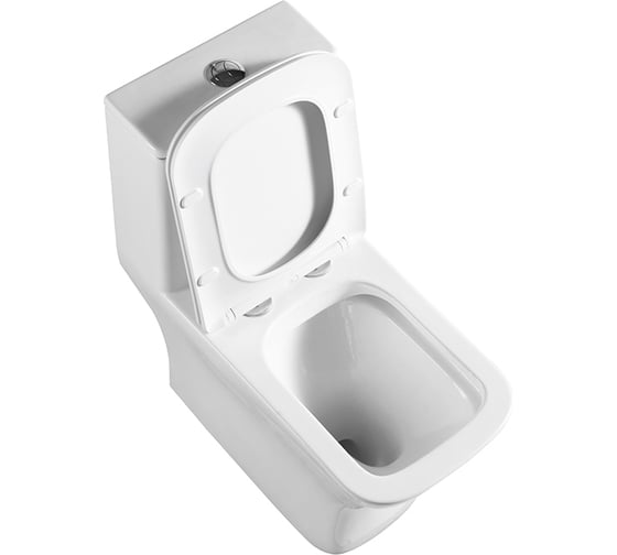 Унитаз-моноблок BelBagno NEON с сиденьем дюропласт soft close, P-trap BB8617CPR-MN/SC