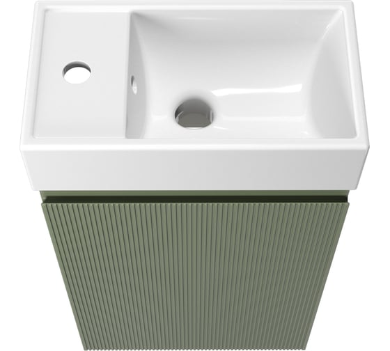 Комплект подвесной тумбы с раковиной для ванной и туалета Wellsee WC Area в наборе 7 в 1 20216915R