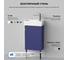Комплект подвесной тумбы с раковиной для ванной и туалета Wellsee WC Area в наборе 7 в 1 20216914R 9