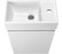Комплект подвесной тумбы с раковиной для ванной и туалета Wellsee WC Area в наборе 8 в 1 20216926R 2