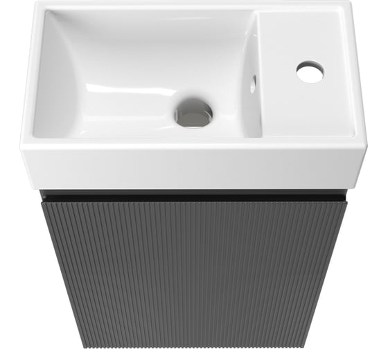 Комплект подвесной тумбы с раковиной для ванной и туалета Wellsee WC Area в наборе 8 в 1 20216927R