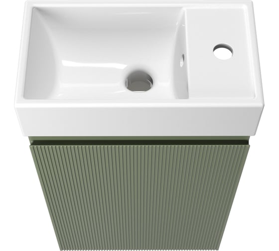 Комплект подвесной тумбы с раковиной для ванной и туалета Wellsee WC Area в наборе 7 в 1 20216910R