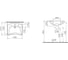 Раковина Vitra Arkitekt 60 см, цвет белый 6147B003-0001 2