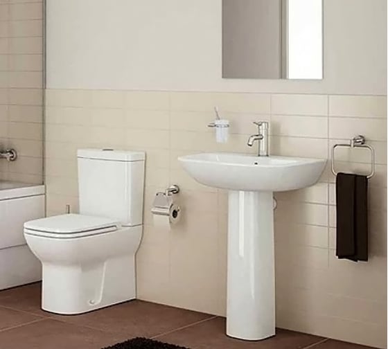 Комплект Vitra: пристенный унитаз S20 с функцией биде 61.5 см 9800B003-7205