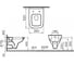 Подвесной унитаз Vitra S20 52 см 5507B003-0101 6