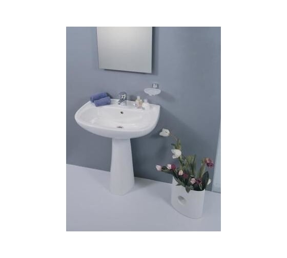 Комплект Vitra: раковина Normus с пьедесталом 9600B003-7650