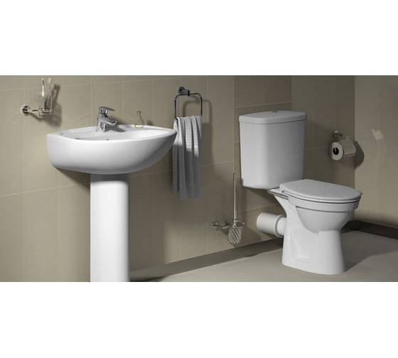 Комплект Vitra: раковина Normus с пьедесталом 9600B003-7650