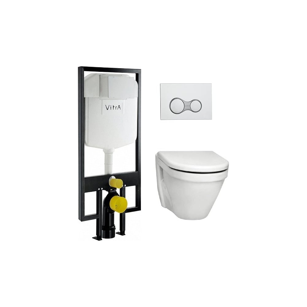 Комплект Vitra: подвесной унитаз S50 с сиденьем с микролифтом 9003B003 ...