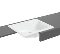 Раковина Vitra S20 накладная, прямоугольная, 55 см. 5465B003-0001