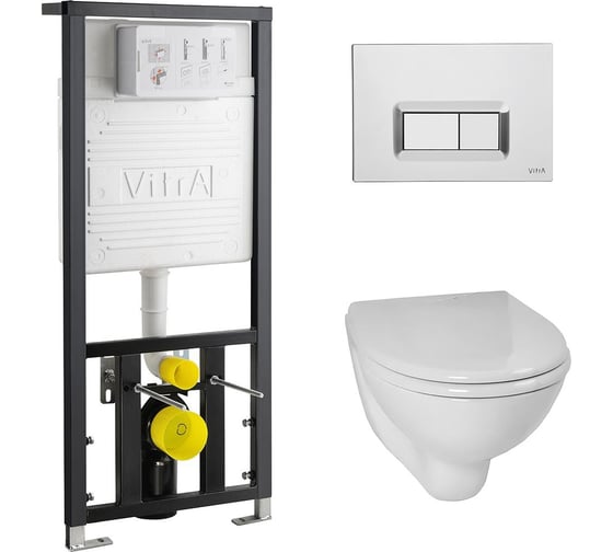 Комплект Vitra: подвесной унитаз Arkitekt 9005B003-7211