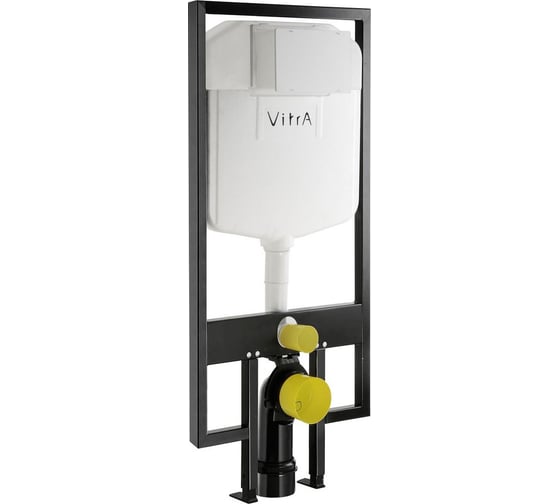 Комплект Vitra: унитаз Normus, сиденье микролифт, панель смыва цвет хром 9773B003-7200