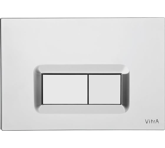 Комплект Vitra: унитаз Normus, сиденье микролифт, панель смыва цвет хром 9773B003-7200