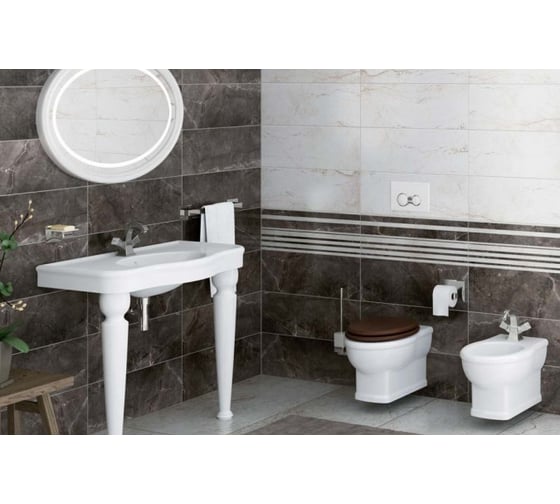 Раковина Vitra Efes 100 см., одно отверстие под смеситель 6209B003-0001