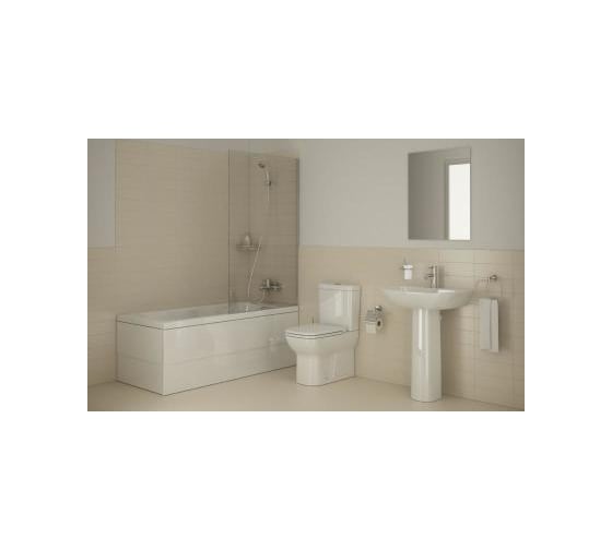 Комплект Vitra: пристенный унитаз S20 61,5 см с сиденьем микролифт 9800B003-7204
