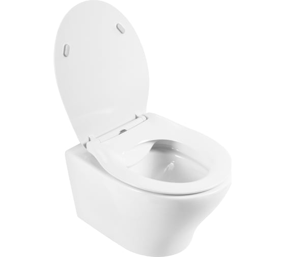 Подвесной безободковый унитаз BelBagno ACQUA BB340CHR