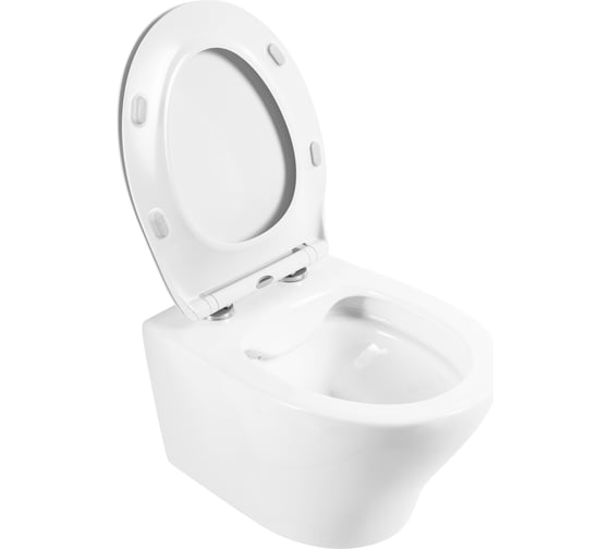 Подвесной безободковый унитаз BelBagno ACQUA BB340CHR