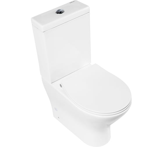 Чаша безободкового унитаза BelBagno ACQUA P-trap BB340CPR