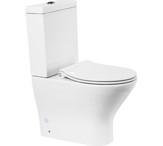 Чаша безободкового унитаза BelBagno ACQUA P-trap BB340CPR