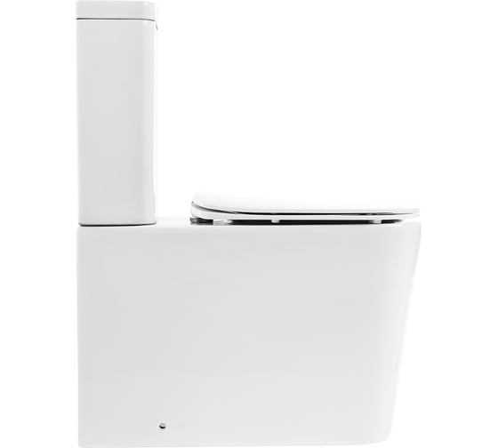 Чаша безободкового унитаза BelBagno ALBANO P-trap BB120CPR