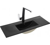 Врезная раковина WeltWasser WW DEILBACH матовая черная, 1015х395х175 7517-100 MT-BL 10000005575