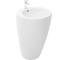 Напольная раковина WeltWasser WW MERZBACH белая глянец, 380х380х830 007S GL-WT 10000005489 1