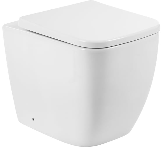 Чаша приставного унитаза BelBagno ALPINA P-trap BB10100CB