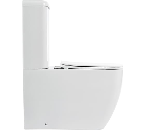 Чаша унитаза BelBagno ALPINA P-trap BB10100CP