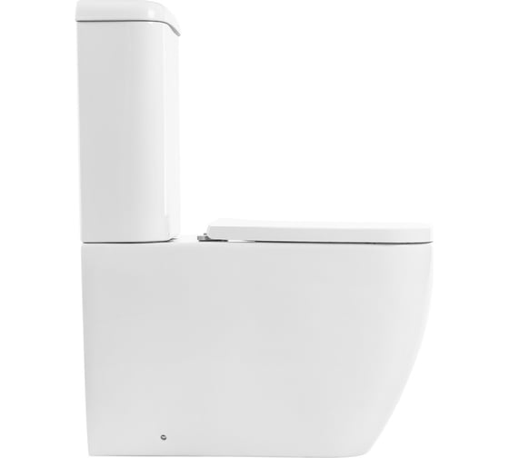 Чаша унитаза BelBagno ALPINA P-trap BB10100CP