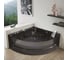 Акриловая ванна WeltWasser WW HB CONSTANCE 150х150х59, с гидросмассажем, черная 150 BL 10000005696 1