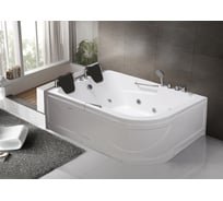 Акриловая ванна WeltWasser WW HB DUMMER 170х120х59, с гидросмассажем, белая 170/120 WT 10000005705