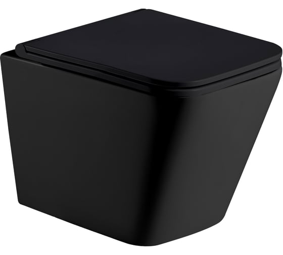 Подвесной унитаз WeltWasser WW GELBACH черный матовый 004 MT-BL 10000003748